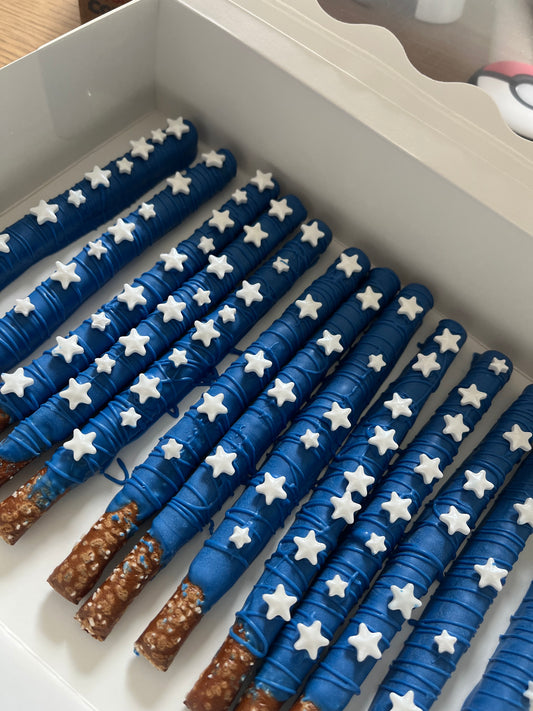 Chocolate Covered Pretzel Rods
