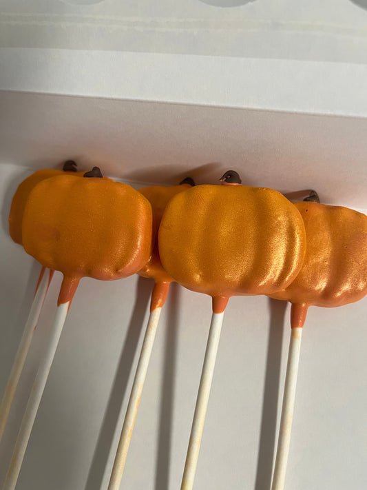 Pumpkin Cake Pops