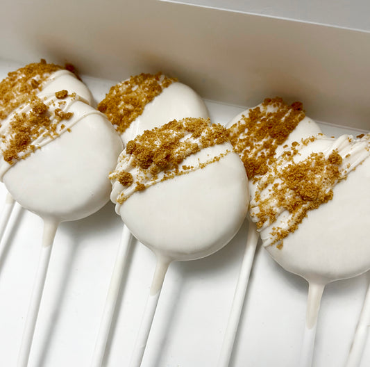 Cookie Butter Cake Pops